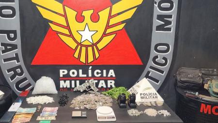 ítens apreendidos