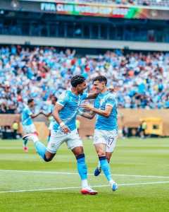 Phil Foden abriu o placar para o City contra o Wydad