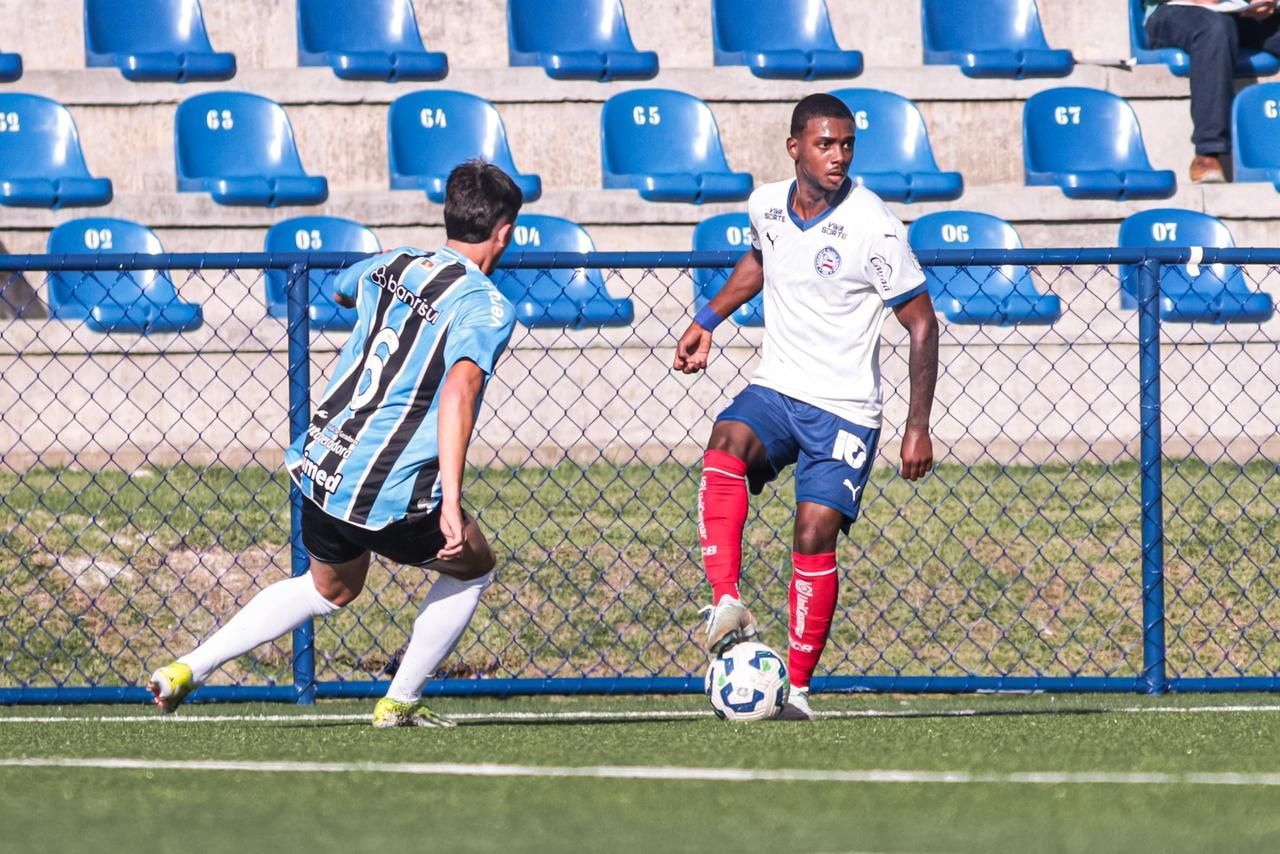 Grêmio vence o Bahia fora de casa e deixa o Z3 do Brasileirão Sub-20