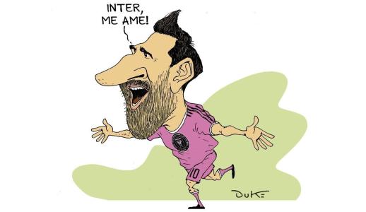 Charge do Duke após Inter Miami 2 x 1 Porto