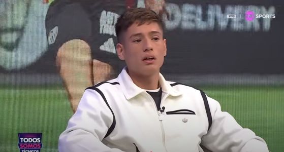 Iván Román, zagueiro do Atlético, em entrevista à TNT Sports Chile