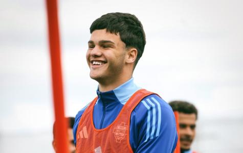 Fellipe Jack, ex-Palmeiras, durante treino do Como-ITA