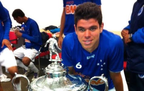 Vinícius Freitas durante passagem pela equipe sub-20 do Cruzeiro