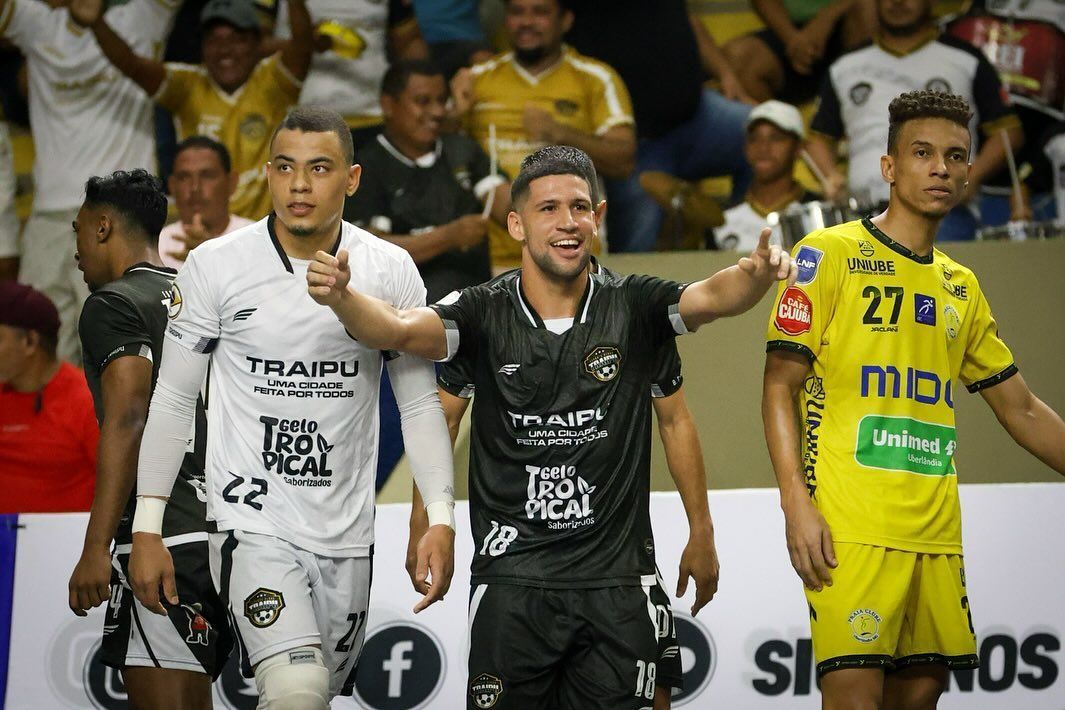 Praia Clube perde para o Traipu-AL e é eliminado da Taça Brasil de Futsal