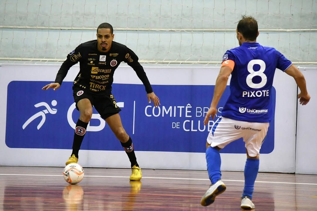 Cruzeiro Futsal é superado pelo Joaçaba e perde a sexta seguida na LNF