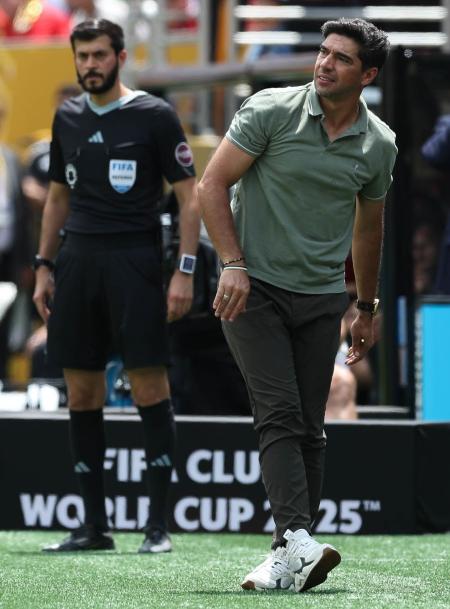 Abel Ferreira, durante a disputa do Mundial de Clubes de 2025