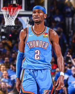 Shai Gilgeous-Alexander igualou marca de lendas do basquete