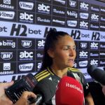 Autora do primeiro gol das Vingadoras na Arena MRV celebra feito: 'Histórico'