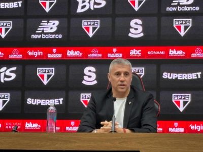 Crespo desembarcou em São Paulo