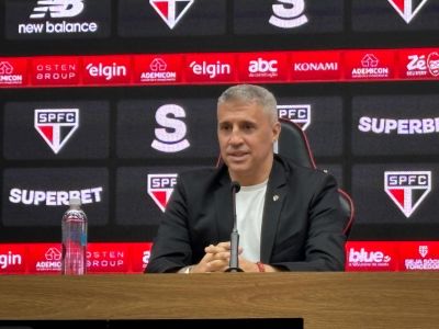 Crespo desembarcou em São Paulo