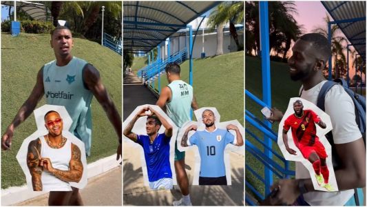 Walace (esq), Lucas Romero (centro) e Bolasie (dir)