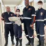 Bebê nasce em parada cardiorrespiratória e é salvo por equipe do SAMU