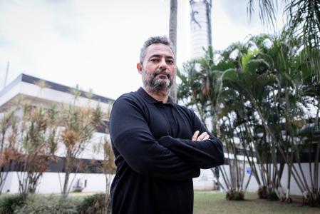 Alexandre Mattos, executivo de futebol do Santos