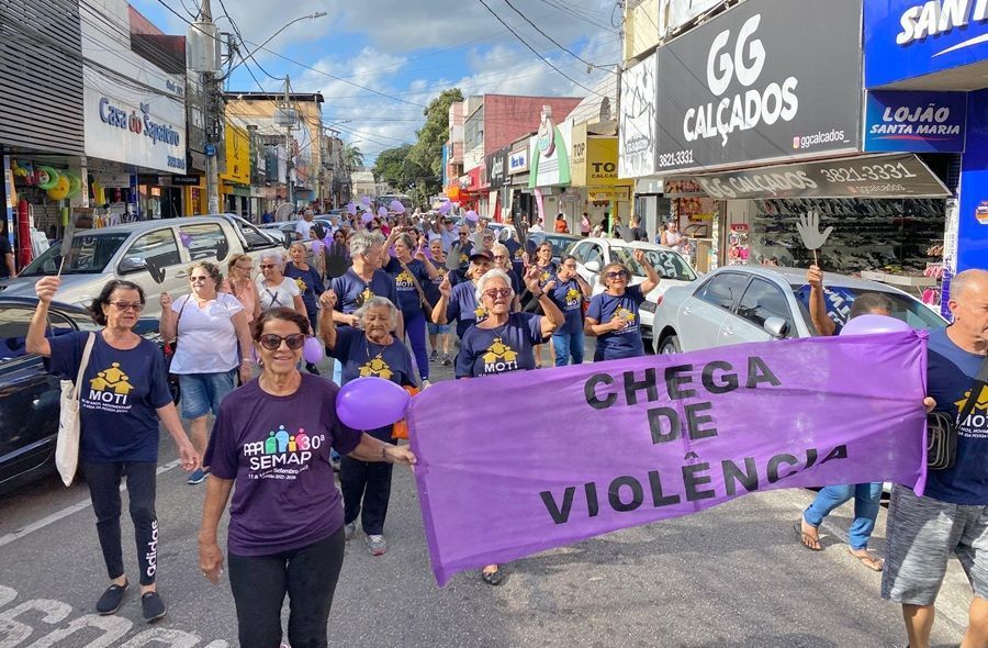 Campanha contra a violência à pessoa idosa tem caminhada nesta sexta (27) em Ipatinga