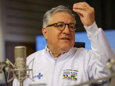 O ministro da Saúde, Alexandre Padilha