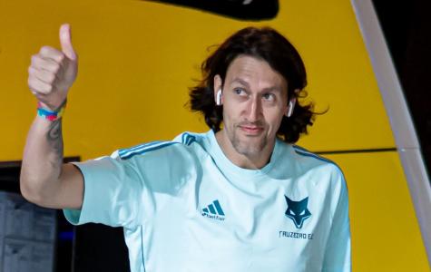 Cássio, goleiro do Cruzeiro, antes de partida pela Série A do Campeonato Brasileiro