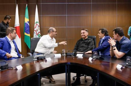 O vice-governador e o ex-presidente se reuniram nesta quinta-feira (26) na Cidade Administrativa