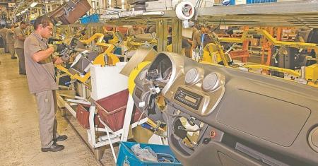 produção industrial