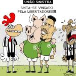 Charge do Duke | Paulinho 'vinga' o Atlético e classifica Palmeiras contra o Botafogo