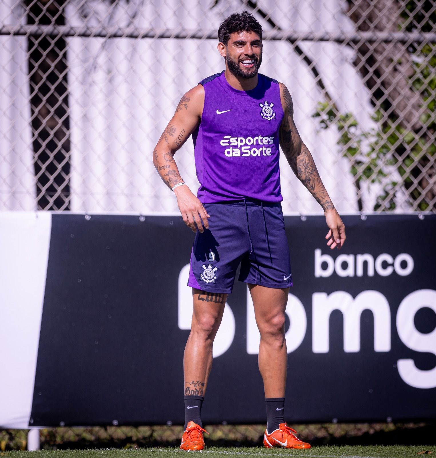 Corinthians atualiza situação do atacante Yuri Alberto após treino