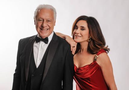 Antonio Fagundes, Christiane Torloni trabalharam juntos pela primeira vez há 43 anos, na série “Amizade Colorida” (1981)