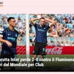 Decepção! Imprensa da Itália reage à queda da Inter de Milão diante do Fluminense