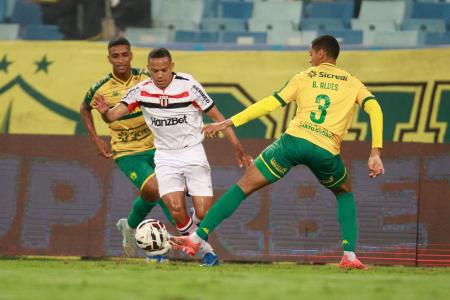 Botafogo-SP venceu o Cuiabá na Arena Pantanal, em Cuiabá