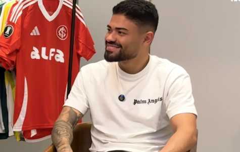 Bruno Tabata, atacante do Internacional