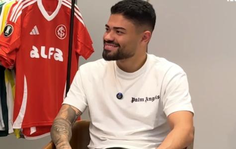 Bruno Tabata, atacante do Internacional