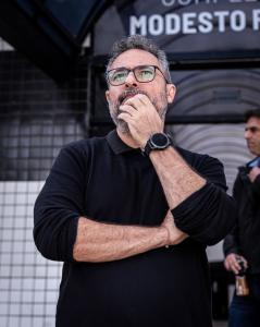 Alexandre Mattos, executivo de futebol do Santos