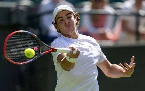 João Fonseca em Wimbledon
