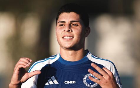 Jovem promessa do Cruzeiro, Cauan Baptistella passou a treinar junto com os comandados de Leonardo Jardim