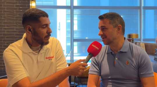 Rodrigo Caetano em entrevista exclusiva à Itatiaia nos Estados Unidos