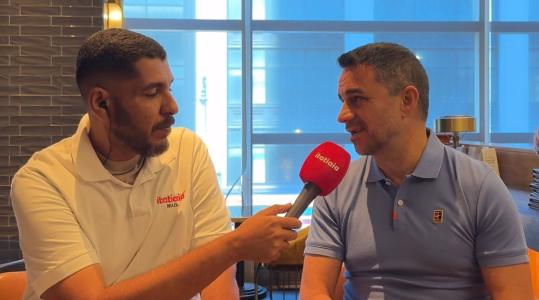 Rodrigo Caetano em entrevista exclusiva à Itatiaia nos Estados Unidos