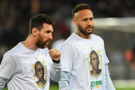 Messi e Neymar nos tempos de PSG
