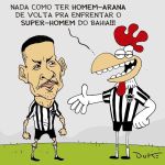 Charge do Duke | Arana volta a ser opção no Atlético