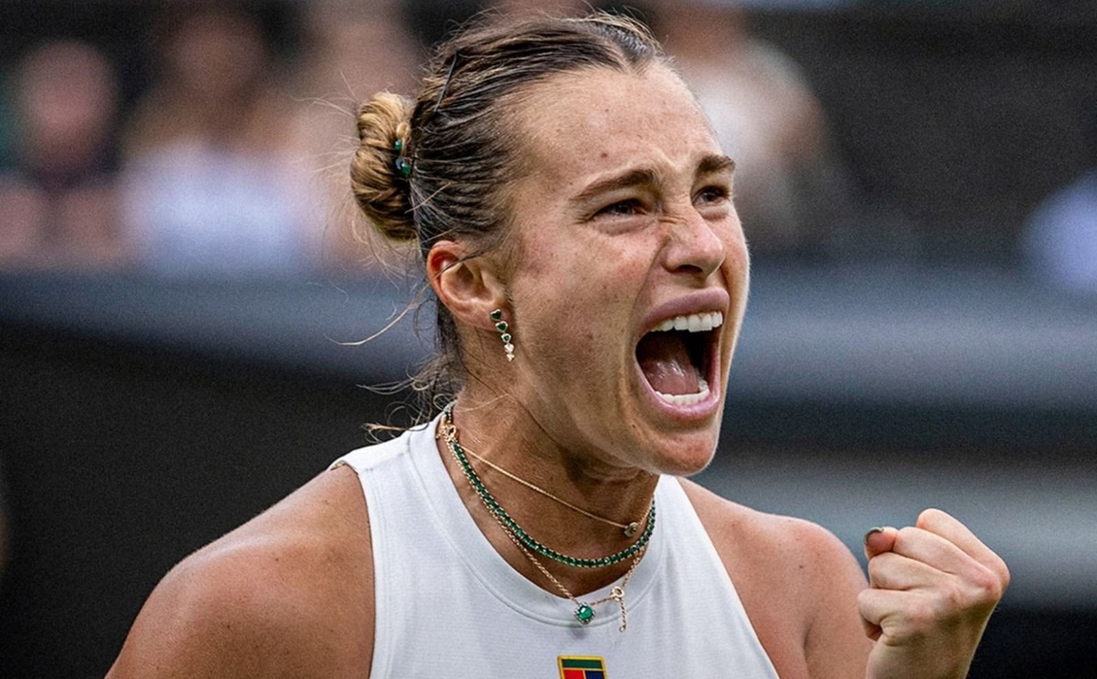 Sabalenka sofre, mas elimina alemã que desistiu de jogar com Bia Haddad em Wimbledon