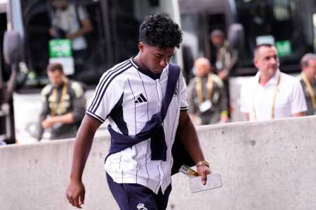 Endrick, do Real Madrid, nos Estados Unidos