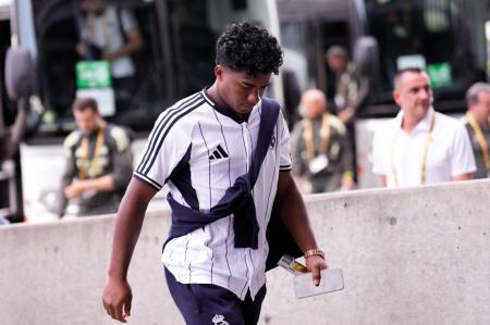 Endrick, do Real Madrid, nos Estados Unidos