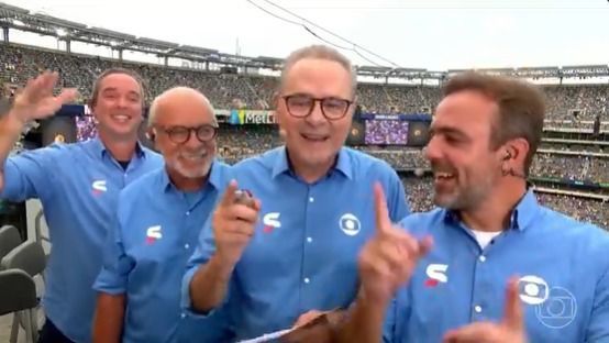 Equipe da Globo viraliza com dancinha após eliminação do Fluminense no Mundial