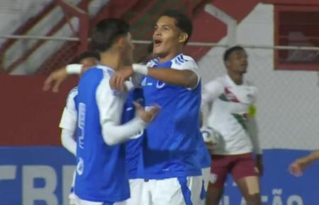 Cruzeiro venceu o Fluminense pelo Campeonato Brasileiro Sub-20