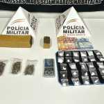 Trio é flagrado movimentando tráfico de drogas em Coronel Fabriciano