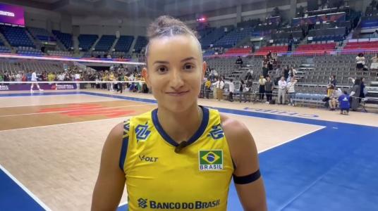 Gabi dedicou vitória contra a Polônia para Ana Cristina