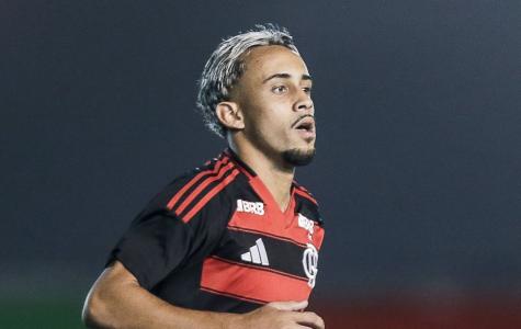 Matheus Gonçalves, atacante do Flamengo