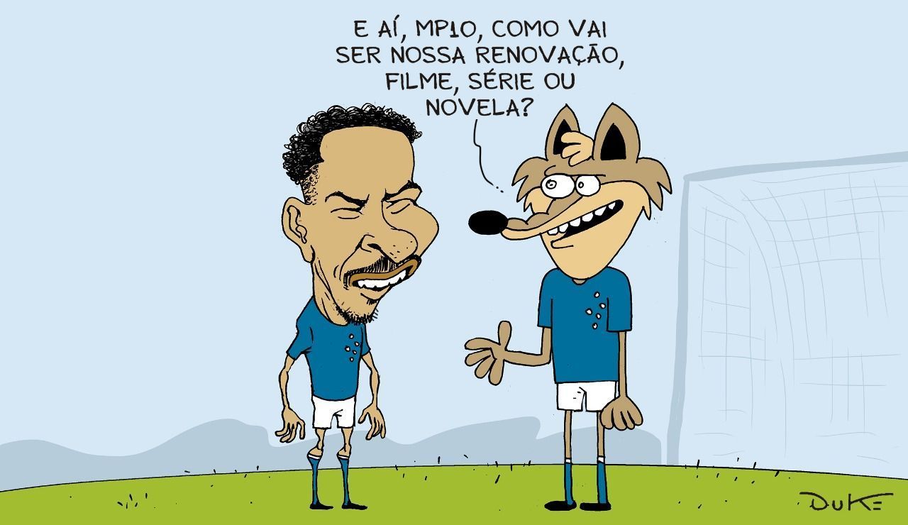 Charge do Duke | A 'novela' da renovação de Matheus Pereira com o Cruzeiro
