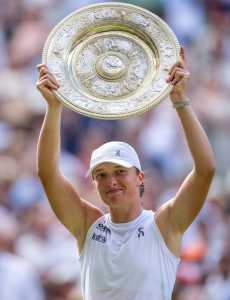 Iga Swiatek, campeã de Wimbledon