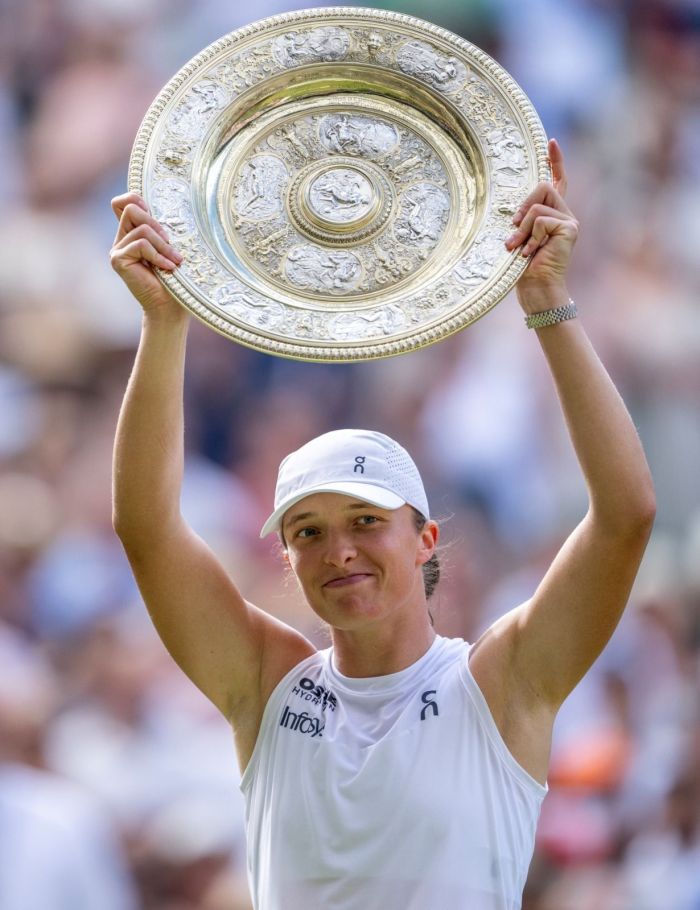 Iga Swiatek, campeã de Wimbledon