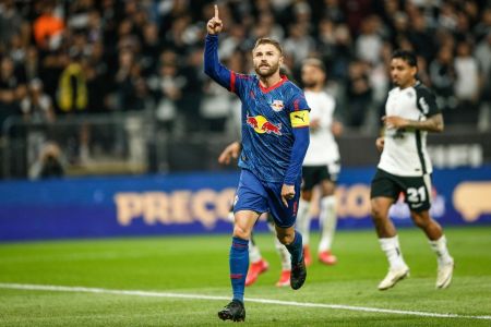 Eduardo Sasha, atacante do RB Bragantino