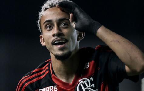 Matheus Gonçalves, atacante do Flamengo