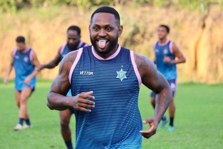 Jobson durante treino pelo Capixaba, seu último clube